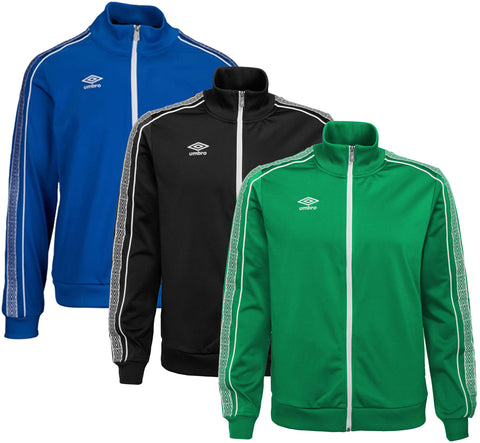 Umbro Men's Full Zip Diamond Jacket, Color Options