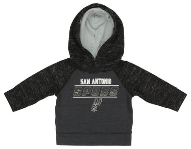 Outerstuff NBA Infant/Toddler San Antonio Spurs Fleece Hoodie, Black