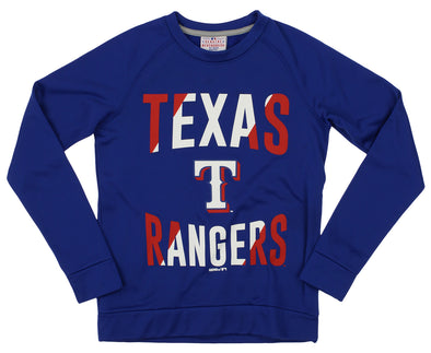 Outerstuff MLB Youth/Kids Texas Rangers Performance Fleece Sweatshirt