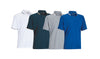 Ashworth Men's Classic Golf Short Sleeve Button Up Polo Shirt, 4 Colors