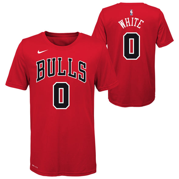 Nike NBA Youth Boys Chicago Bulls Coby White Name and Number T-Shirt