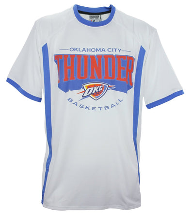 Zipway NBA Basketball Men's Big & Tall Oklahoma City Thunder Tee T-Shirt, White