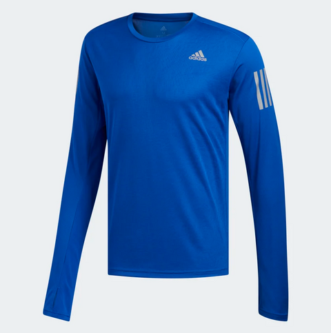Adidas Men's Own the Run Tee Shirt, Collegiate Royal