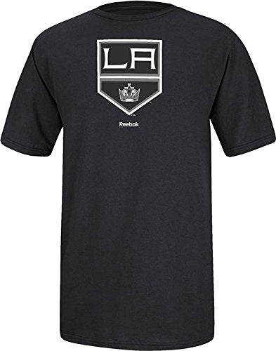 Reebok NHL Men's Los Angeles Kings Jersey Crest Tee