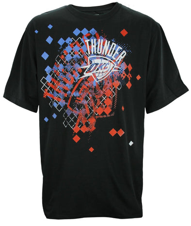 Zipway NBA Basketball Men's Big & Tall Oklahoma City Thunder Graphic T-Shirt, Black