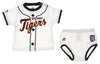 Outerstuff MLB Infants Detroit Tigers Player Tee & Bottom Set, White