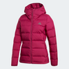 Adidas Women's Helionic Down Jacket, Power Berry