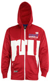 Outerstuff NFL Men's New York Giants Drill Performance Full Zip Hoodie