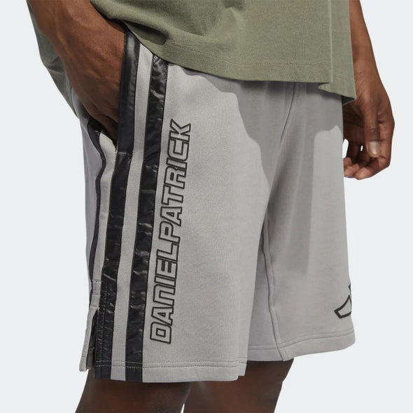 Adidas Men's Daniel Patrick & James Harden Basketball Shorts, Grey/Black