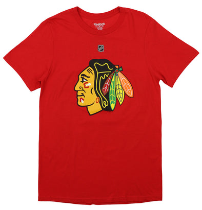 Reebok NHL Hockey Men's Chicago Blackhawks Scott Darling #33 T-Shirt, Red