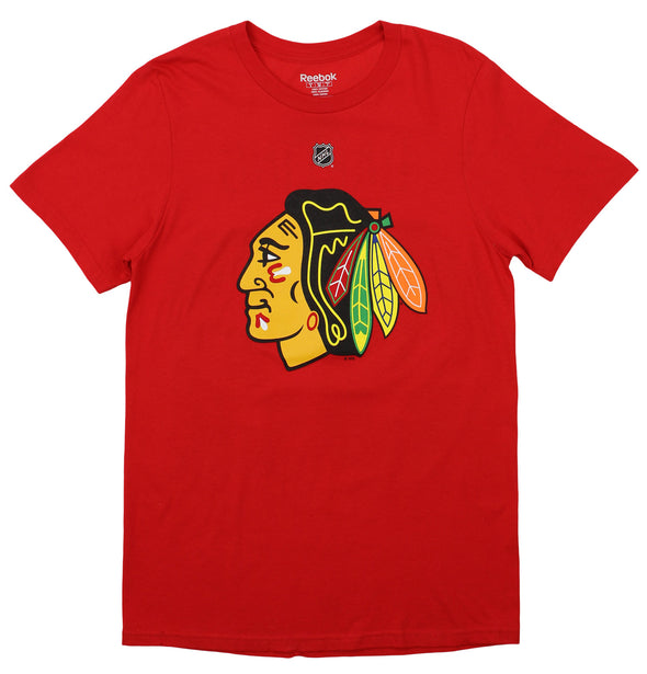 Reebok NHL Hockey Men's Chicago Blackhawks Scott Darling #33 T-Shirt, Red