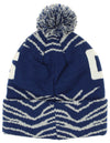 FOCO X Zubaz NFL Collab 3 Pack Glove Scarf & Hat Outdoor Winter Set, Indianapolis Colts