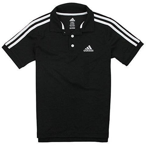 Adidas Youth Boys Athletic Short Sleeve Collared Golf Shirt Polo, Several Colors