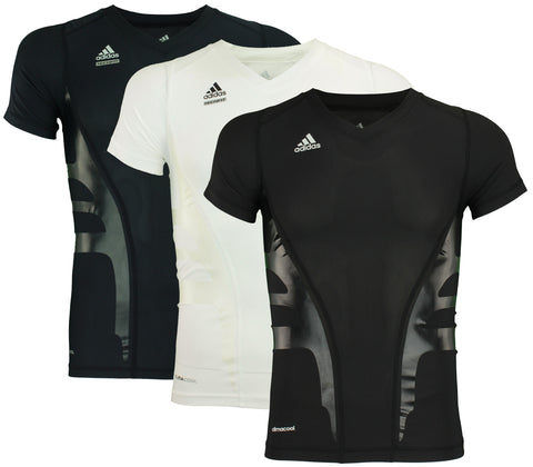 Adidas Men's Techfit Compression Short Sleeve Climacool Tee, Color Options