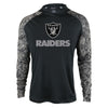 Zubaz Men's NFL Oakland Raiders Tonal Lightweight Hoodie