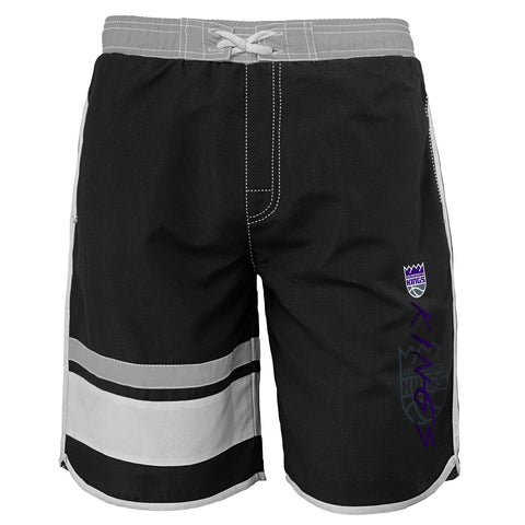 Outerstuff NBA Youth Boys (8-20) Sacramento Kings Color Block Swim Trunks