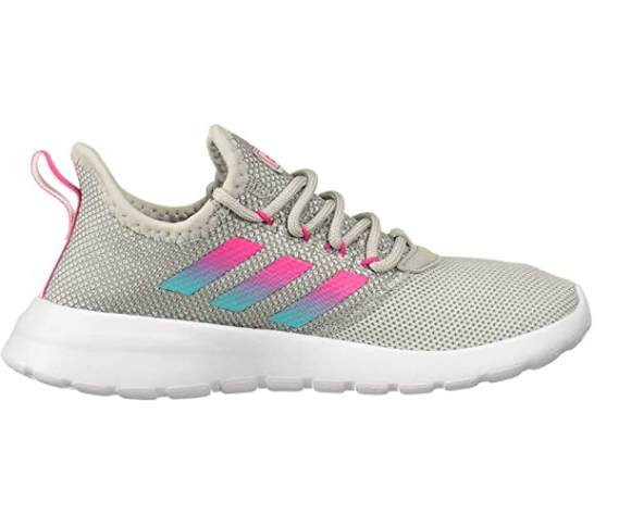 Adidas Women s Lite Racer RBN Running Sneakers Grey Shock Pink Hi