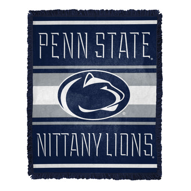 Northwest NCAA Penn State Nittany Lions Nose Tackle Woven Jacquard Throw Blanket