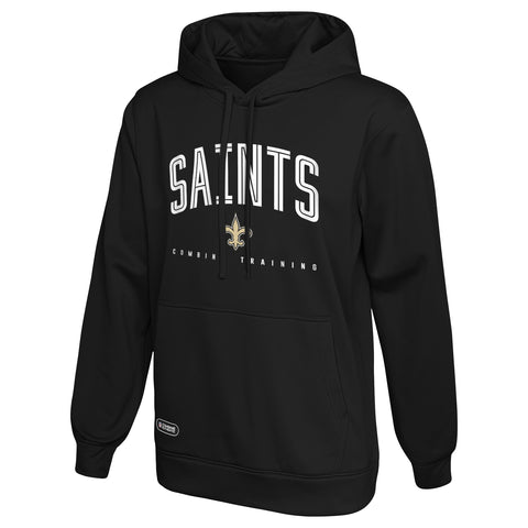Outerstuff NFL Men's New Orleans Saints Up Field Performance Fleece Hoodie
