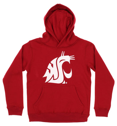 Outerstuff NCAA Youth (8-20) Washington State Cougars Sueded Fan Hoodie
