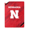 Northwest NCAA Nebraska Cornhuskers Silk Touch Sherpa Throw Blanket, 60"X80"