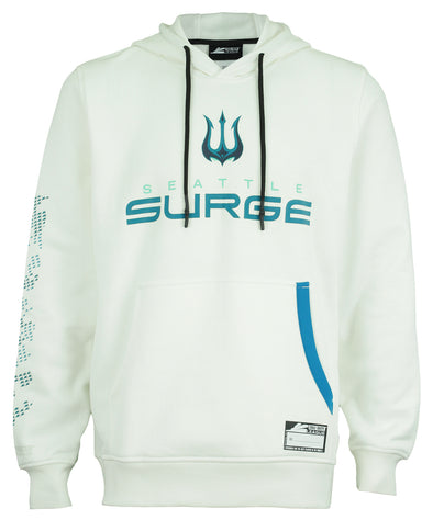 Call Of Duty League Men's Seattle Surge CDL Team Kit Home Hoodie, White