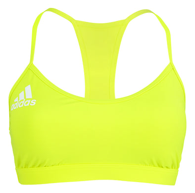 Adidas Women's Beach Bikini Bra Top, Shock Yellow
