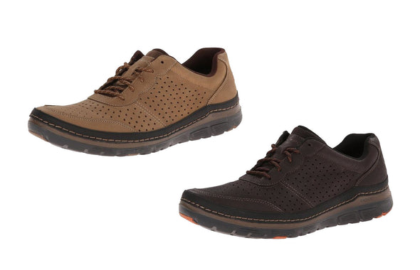 Rockport Men's Activflex Sport Perf Mudguard Walking Lace Up Oxford Shoes, 2 Colors