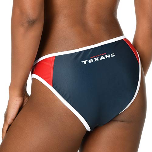 Forever Collectibles Women's Houston Texans Team Logo Swim Suit Bikini Bottom