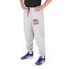 Zubaz NFL Men's Kansas City Chiefs Heather Gray Speed Jogger