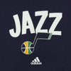 Adidas NBA Toddlers Utah Jazz Front Whirlwind T-Shirt - Navy