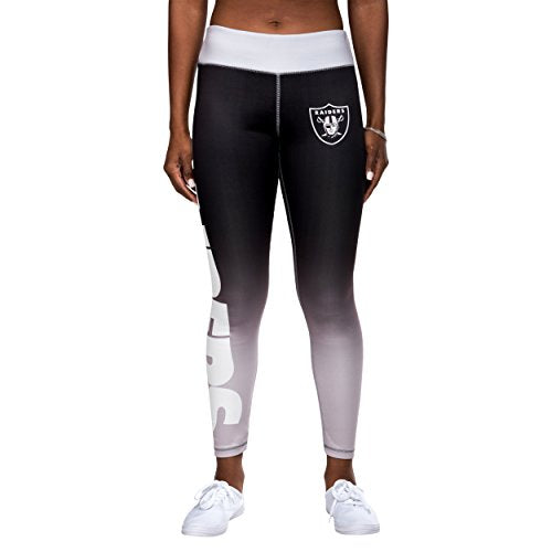 Forever Collectibles NFL Women's Oakland Raiders Gradient 2.0 Wordmark Legging