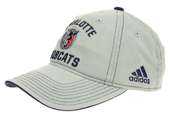 Adidas NBA Youth Charlotte Bobcats Adjustable Slouch Hat, Gray