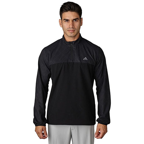 Adidas Men's Performance Stretch 1/2 Zip Wind Jacket, Color Options