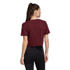 Adidas Women's Standard Cropped Mesh Tee Shirt, Color & Sizing Options