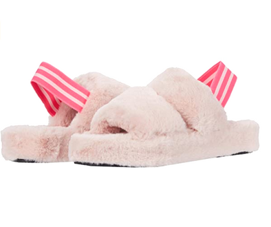 Steve Madden Women's Fluff Slippers, Pink