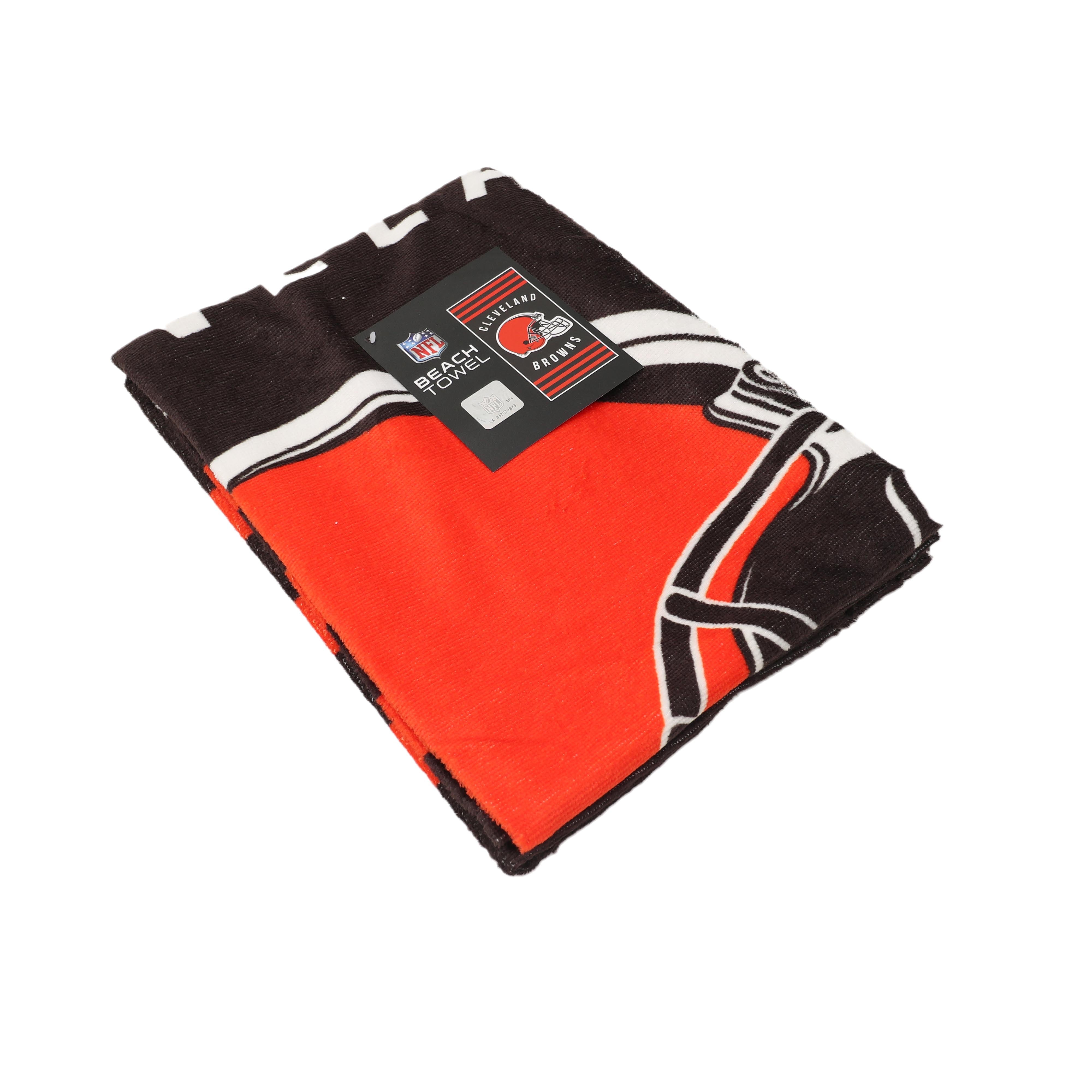 Northwest NFL Cleveland Browns Stripes Beach Towel, 30 x 60 – Fanletic