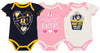 Outerstuff NCAA Infant Girls Murray State Racers 3 Piece Bodysuit Set