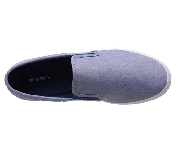 Lacoste Men's Gazon Sport 216 1 Slip On Fashion Sneaker, 2 Color Options