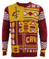 Forever Collectibles NBA Men's Cleveland Cavaliers Patches Ugly Sweater