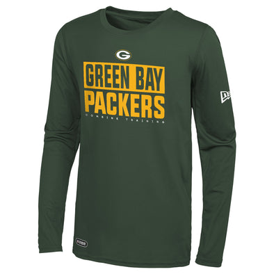 New Era NFL Men's Green Bay Packers Off-Sides Long Sleeve T-Shirt