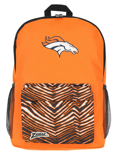 FOCO X ZUBAZ NFL Denver Broncos Zebra 2 Collab Printed Backpack