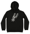 Outerstuff NBA Youth San Antonio Spurs Primary Logo FLC Hoodie
