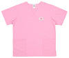 Fabrique Innovations NFL Unisex Green Bay Packers Breast Cancer Awareness Scrub Top