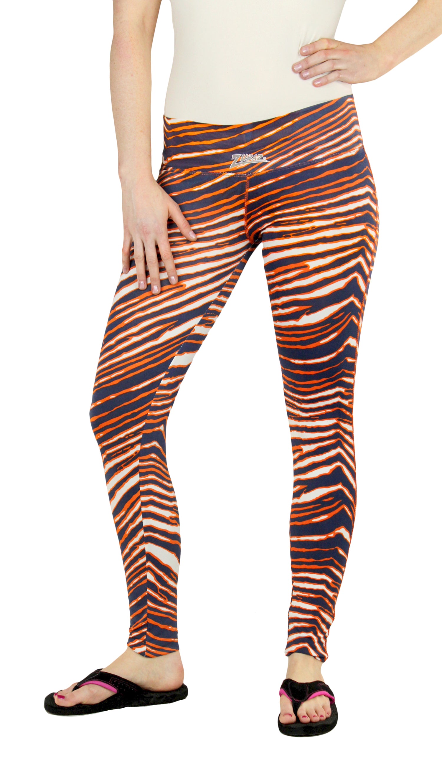 Yelete Active Women's Cheetah Zebra Tie Dye Print Leggings — L and