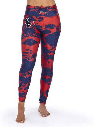 Zubaz Women's Houston Texans Team Colors Lava Legging