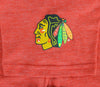 CCM Chicago Blackhawks NHL Youth Boys (8-20) Triblend Strike First Tee, Red