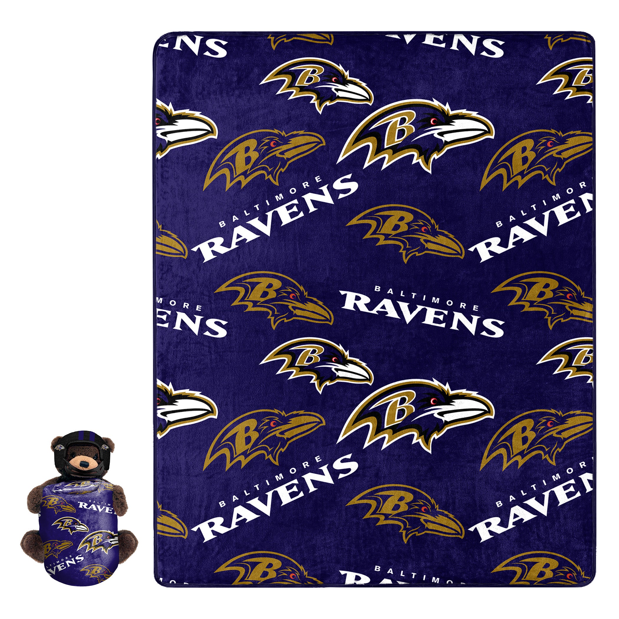 Baltimore Ravens Blanket and Pillow