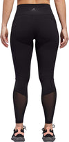 adidas Women's Believe This High Rise 7/8 Laser Focus Compression Fit Leggings, Black, X-Small