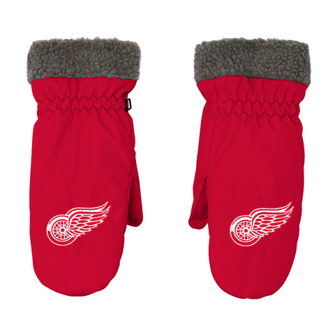 Outerstuff NHL Youth Boys Detroit Red Wings Winter Mittens, One Size